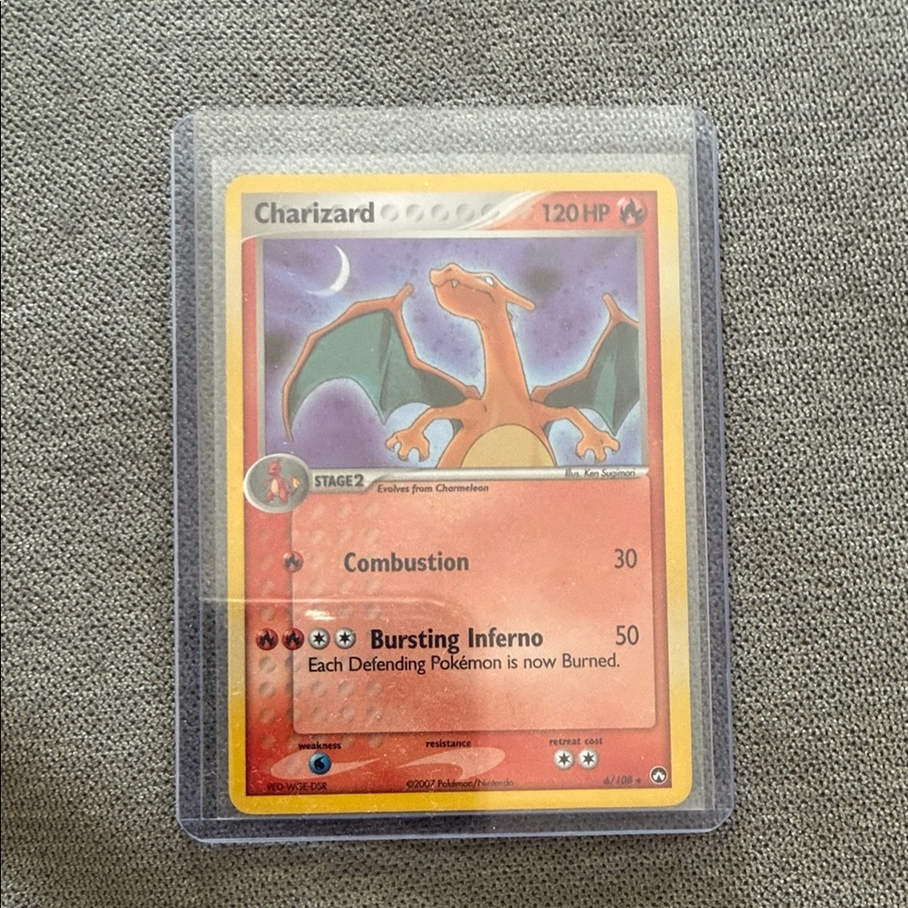 Charizard 6/108 Pokémon Card